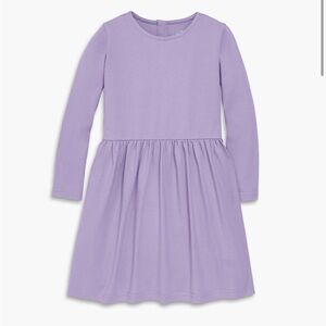 Nordstrom Primary Little Girls Lavender Long Sleeve Dress